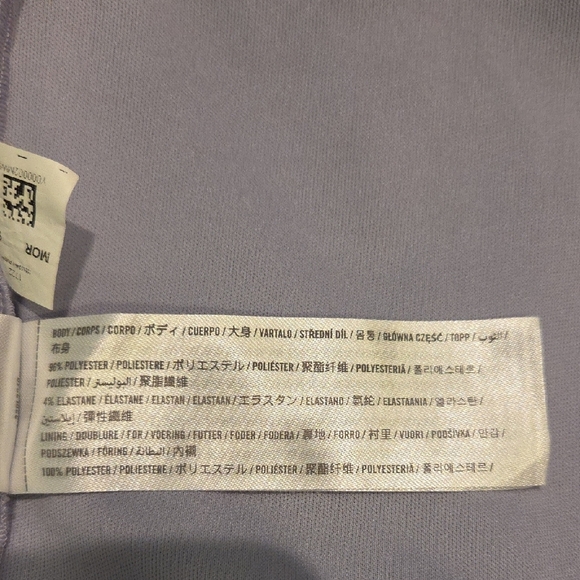 Hollister Purple Sleeveless Cropped Camisole With Flowers Junior Size Medium - Picture 6 of 10